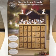 Precious Moments Countdown To Christmas, Nativity Advent Calendar - no booklet