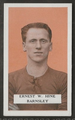 B.A.T.-BERÜHMTE FUSSBALLER 1925 (SET 3)-#23- BARNSLEY - ERNEST HINE