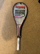 Dunlop Aero T1 Red Squash Racket Unused with Cover Excellent Condition