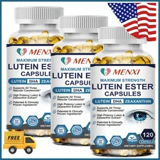 3 x 120 Caps Lutein Ester Capsules for Eye's Health Vision Care Visual Health