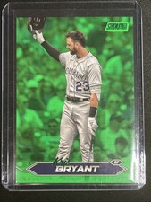 🔥Kris Bryant 2024 Topps Stadium Club #190 Green Foil 084/199 Colorado Rockies