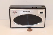 PLAYMATE - Model 707 Transistor Radio – w/CASE– PWR UP - NO AUDIO – TECH SPECIAL