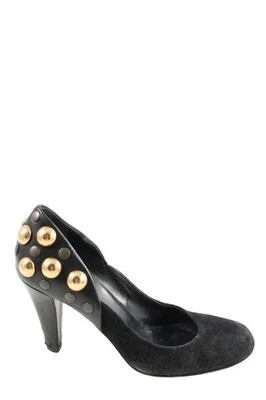GUCCI Talons hauts Dames Escarpins T EU 35 noir-doré élégant - Photo 1/4