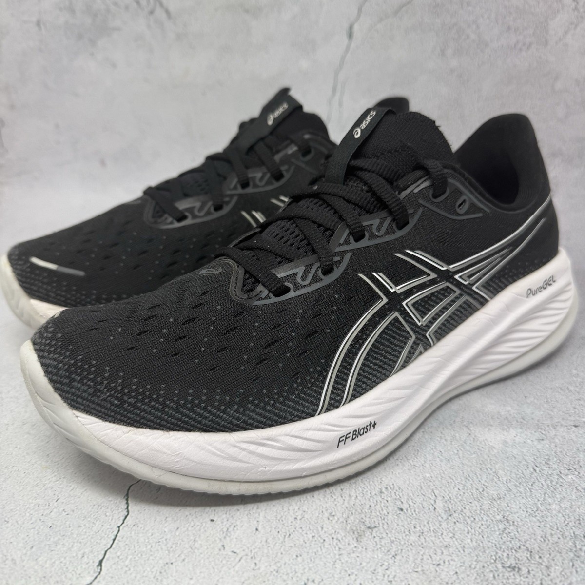 Asics Mens Gel Cumulus 26 1011B793 Black Running Shoes  display picture 3