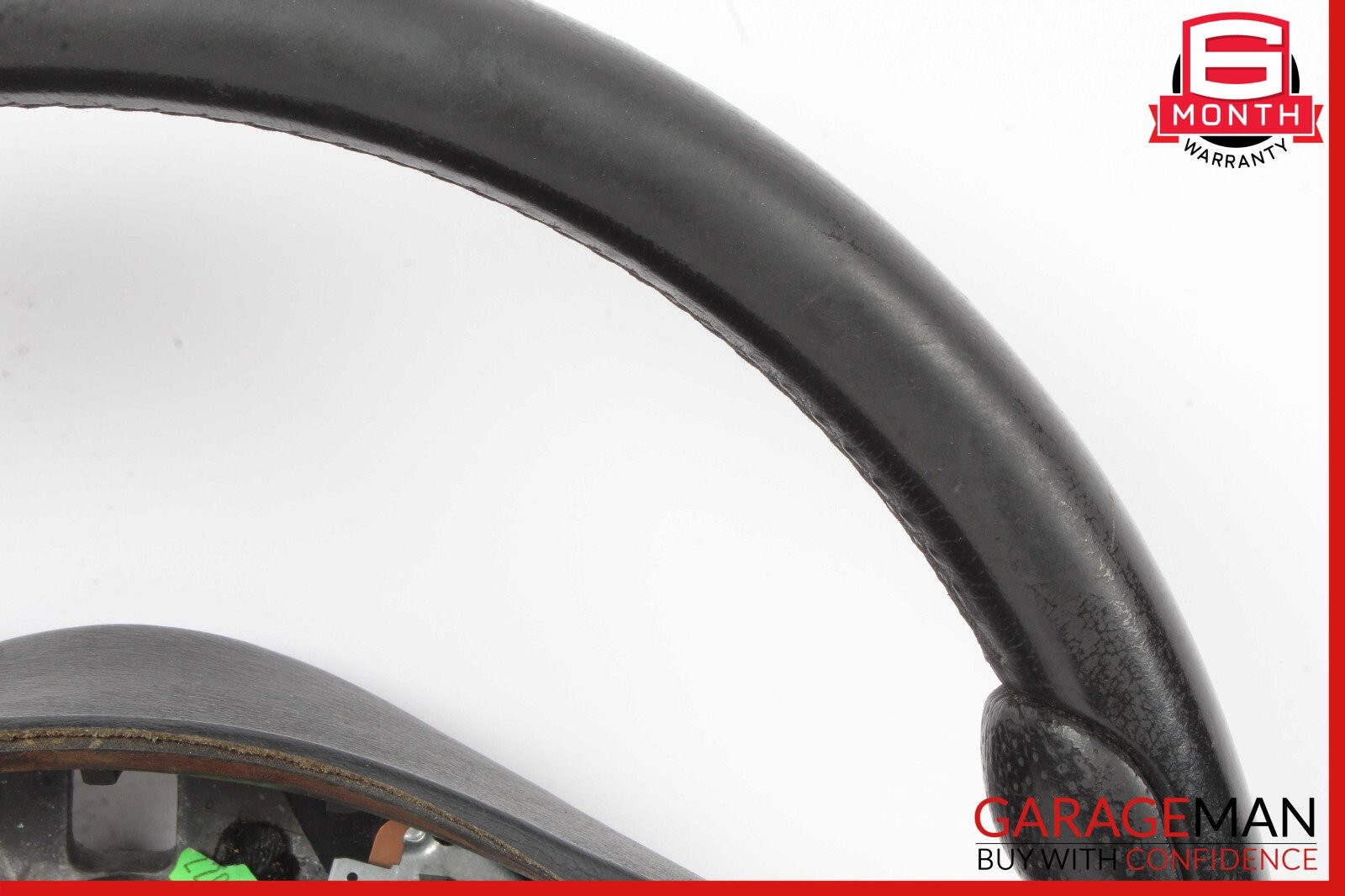 03-08 Maserati Quattroporte M139 Steering Wheel Black OEM