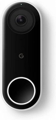 Google Nest Video-Türklingel Kamera Innen Verdrahtet Geöffnete Verpackung