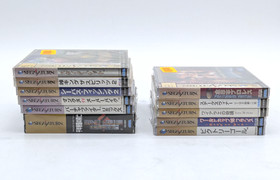 Assorted Sega Saturn Japanese Sports, Racing, + More Video Game Discs Lot of 11