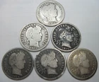 (6) 1912 S, 1914 D, 1916 S + 3 * 6 Silver BARBER DIMES Shown * USA FREE SHIP #4