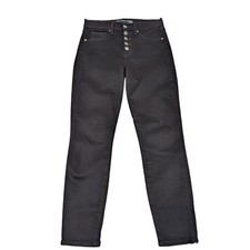Veronica Beard Debbie High Rise Skinny Jeans Black Stretch Denim 26