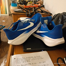 Nike Air Zoom Mens Low Top Lace-Up Mesh Sneak...