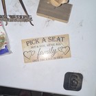 BigDot of Happiness Wedding Wood Sign Set: Guest Book, Pick a Seat, Our Wedding — photo 2