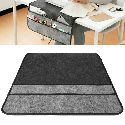 Sewing Machine Mat Organizer with Storage Pockets Felt Anti Slip Craft Table Pad