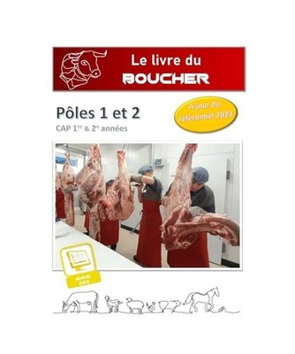 le livre du boucher: Version élève: Pôles 1 et 2 CAP 1re & 2e années, ROUMEZ
