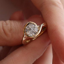 IGI 3.00Ct Round Cut VS2 Lab Grown Diamond By...