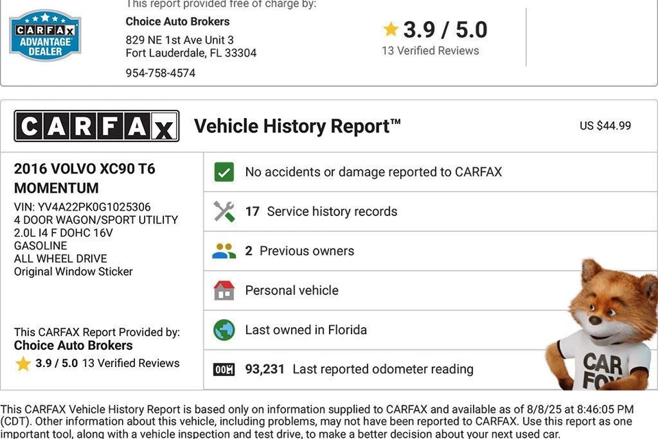 Volvo XC90 2016 AWD 4 puertas T6 Momentum Foto 2 de 4