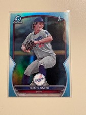 2023 Bowman Draft BRADY SMITH Chrome Sky Blue Refractor #109