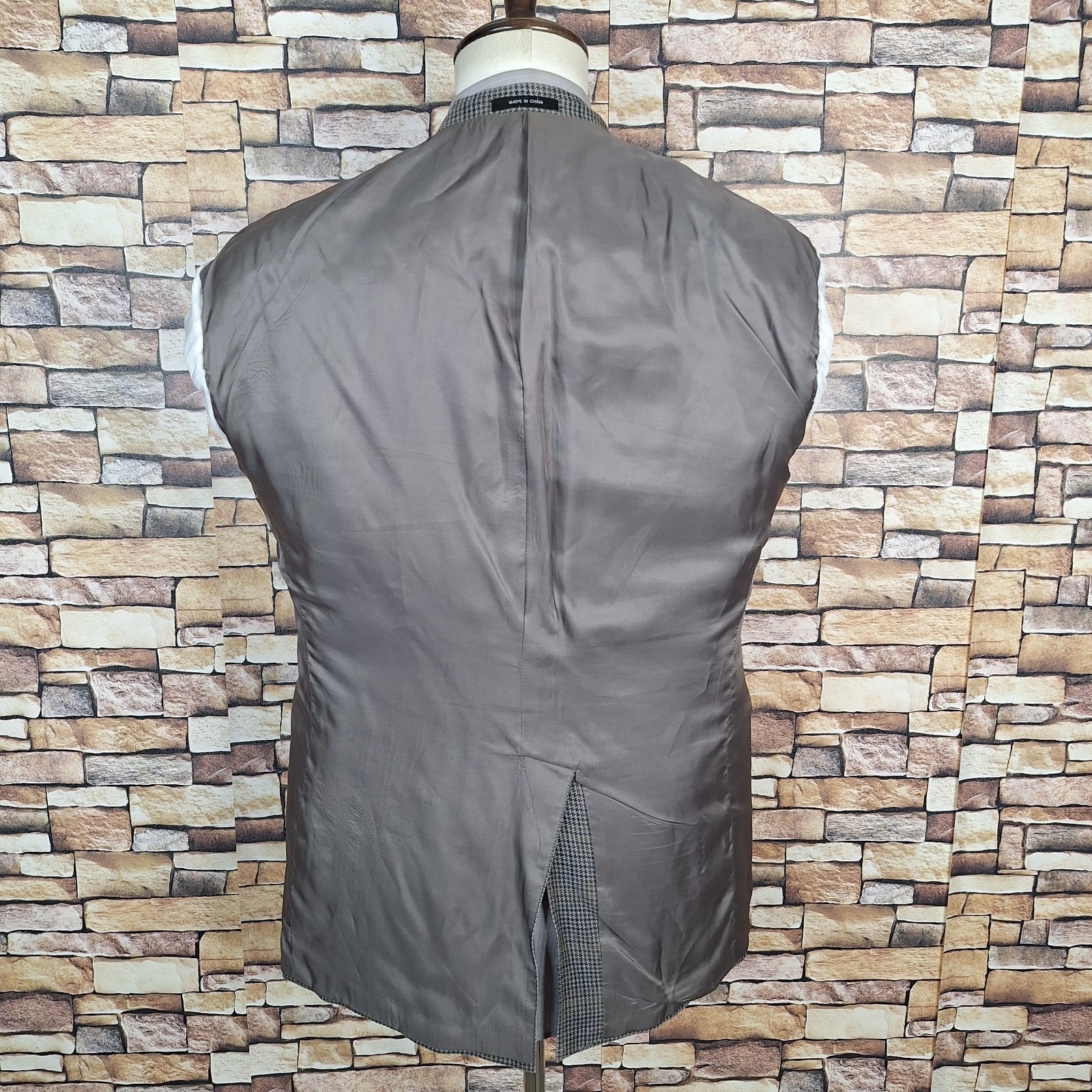 Chaps Multicolor Houndstooth Jacket Blazer Mens 4… - image 7