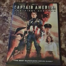 Marvel Studios Captain America First Avenger Widescreen DVD, Evans, Weaving
