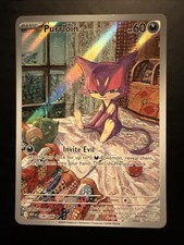 Pokémon Purrloin Illustration Rare Full Art Holo 136/086 SV: White Flare on eBay