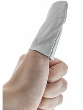 Thumb Guards Soft Leather Wide Finger Guards Jewellery Crafts Hand Protection