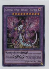 Greedy Venom Fusion Dragon SE 1st Ed. YuGiOh Enforcers #FUEN-EN010
