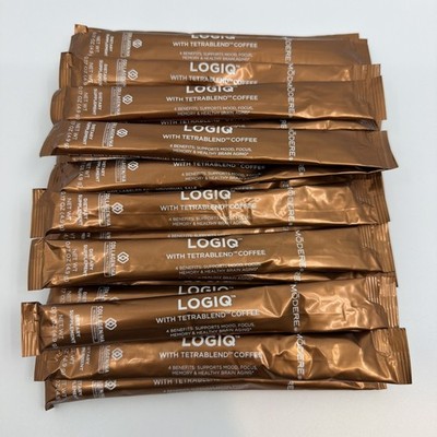 Modere Logiq with Tetrablend Coffee Collagen Matrix 30 Packets 09/26 Drink NEW