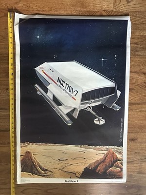 Star Trek Poster Shuttlecraft USS Galileo I NCC 701-7 John