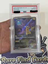 Pokemon TCG S-Chinese Exclusive Gengar&Pikachu 172/151 AR 151 Surprise PSA 10