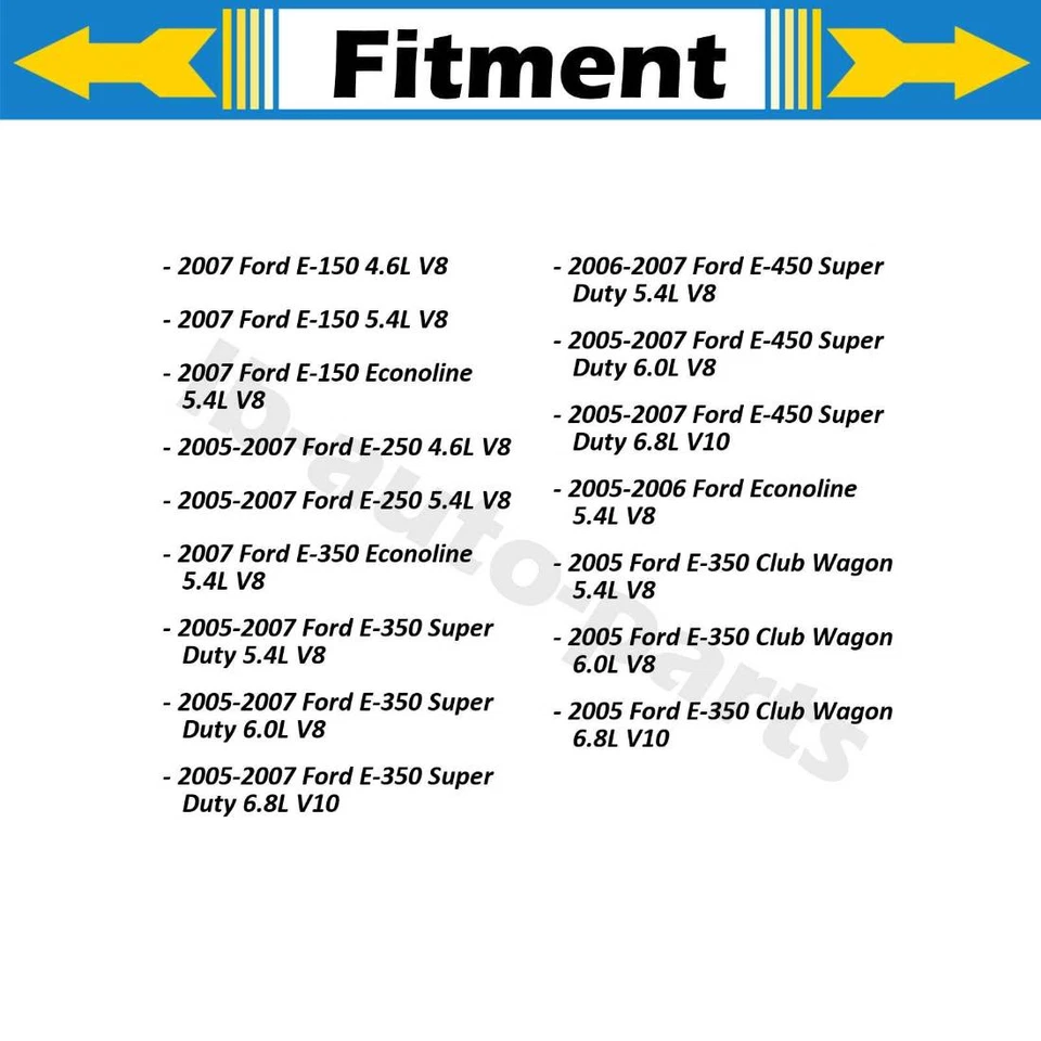 Sensor de velocidad de rueda ABS delantero derecho SMP 1x para Ford E-350 Club Wagon 6,8 L 2005 Foto 2 de 4