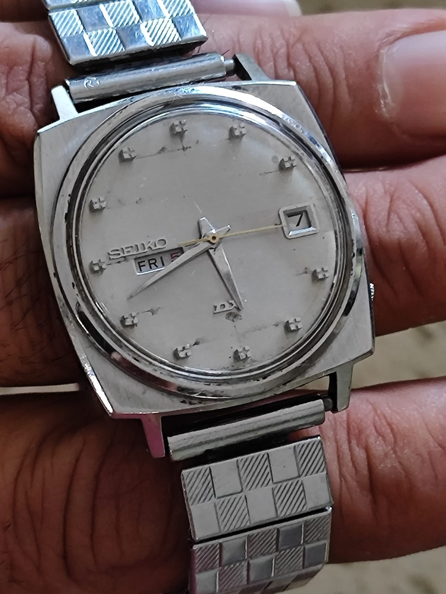 1968 Vintage Seiko DX M88 Sea lion 6106-8030 Silver dial Working