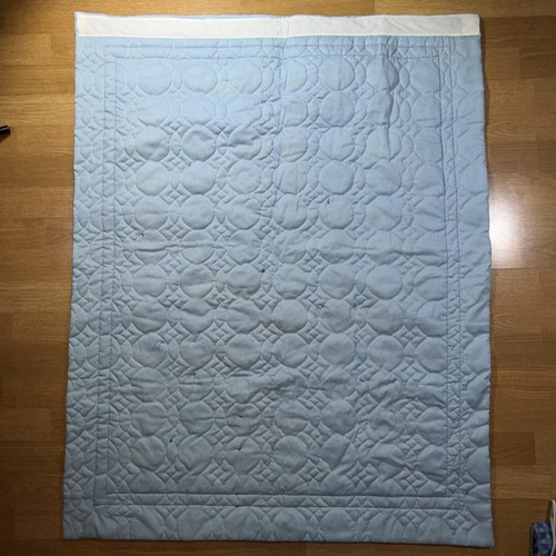 Trapunta coperta culla Clifford il grande cane rosso fatta a mano arazzo da parete 43"x 34" - Foto 5 di 11