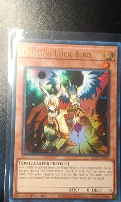 Droll & Lock Bird RA02-EN006 25th Anniversary Rarity Collection II 1st Edition