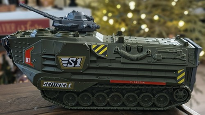 #ad 2008 Toys R Us Chap Mei True Heroes Sentinel 1 Mobile Squad Steel Badger Tank $32.50