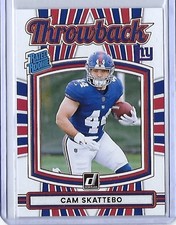 2025 CAM SKATTEBO PANINI RATED ROOKIE THROWBACK NEW YORK GIANTS