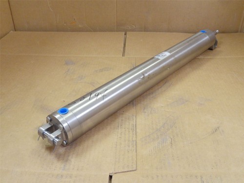 246327 Old-Stock; Bimba CYL-9862797 Air Cylinder; SS; 2-1/2"ID x 20" Stroke - Picture 3 of 6
