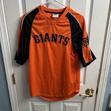 Vintage San Francisco Giants Dynasty Orange MLB Baseball Jersey Mens Size Small