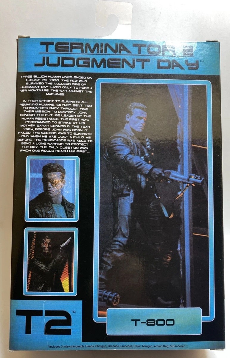 NECA T-800 Terminator 2 Judgement Day Action Figure for sale