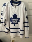 New Listing2013-2014 Tyler  Bozak Toronto  Maple Leafs Game Used Worn NHL Hockey Jersey