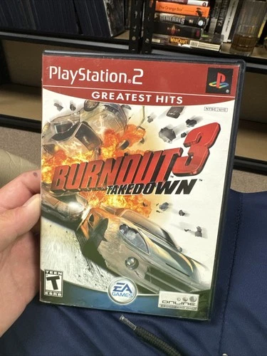 Burnout 3: Takedown (Sony PlayStation 2, 2004) Tested CIB GH