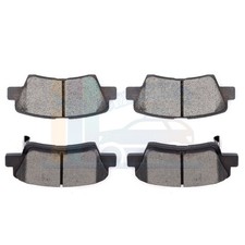 4X Rear Brake Ceramic Pads For 2012 2013 2014 Azera Sonata Low Dust Formula