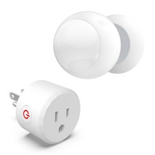 Wireless PIR Motion Sensor Light Switch Plug Outlet Auto On/Off Built-in Timer