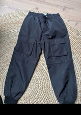 Zara Herren Cargo-Hose Grau Gr. 8 Normalgrö�...
