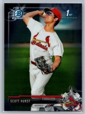2017 Bowman Draft #BDC-126 Scott Hurst Chrome *WS