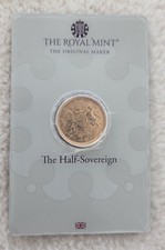 2022 Gold Half Sovereign Elizabeth II Memorial Coin