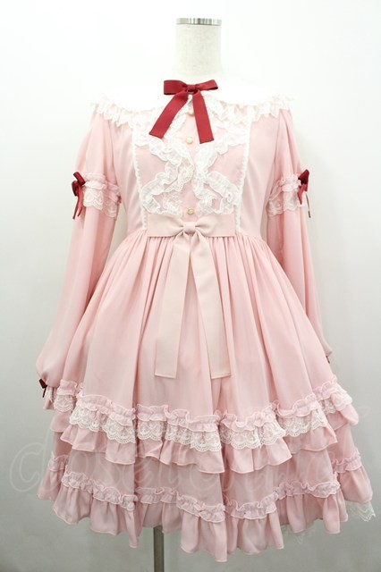 Angelic Pretty Romantic Poem ワンピース ピンク Angelic Pretty Romantic Poem OP One Piece Dress Pink Lolita Japan