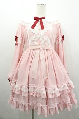 Angelic Pretty Romantic Poem ワンピース ピンク Angelic Pretty Romantic Poem OP One Piece Dress Pink Lolita Japan