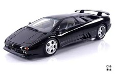 1/18 Scale Lamborghini Diablo SE30 Deep Black Metallic Autoart Diecast 79159
