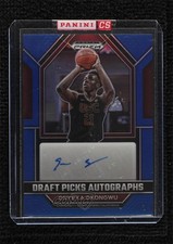 2023-24 Panini Prizm Draft Picks Blue 54/125 Onyeka Okongwu #DPA-OYO Auto qf6
