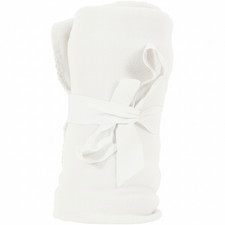 Luxury Fleece Throw Blanket - Ultra Soft Cosy Plush Plain Bedspread - 120x150cm