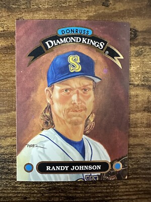 1992 Randy Johnson Donruss Diamond King DK-23 | eBay
